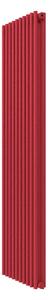 Calorifer decorativ colorat 453/1800 mm SLIM BITUBO (include kit de instalare)-RAL 3018 TEXT
