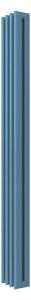 Calorifer decorativ colorat 165/1500 mm TOSCA 15 (include kit de instalare)-RAL 5024 TEXT