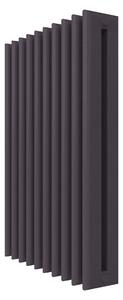 Calorifer decorativ colorat 435/800 mm TOSCA 15 (include kit de instalare)-RAL 4007 TEXT