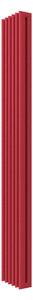 Calorifer decorativ colorat 255/1800 mm TOSCA 15 (include kit de instalare)-RAL 3018 TEXT