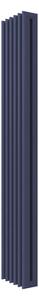 Calorifer decorativ colorat 255/1500 mm TOSCA 15 (include kit de instalare)-RAL 5003 SOFT TEXT