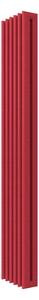 Calorifer decorativ colorat 255/1500 mm TOSCA 15 (include kit de instalare)-RAL 3018 TEXT