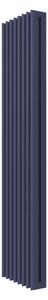 Calorifer decorativ colorat 345/1500 mm TOSCA 15 (include kit de instalare)-RAL 5003 SOFT TEXT
