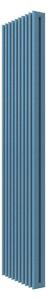 Calorifer decorativ colorat 435/1800 mm TOSCA 15 (include kit de instalare)-RAL 5024 TEXT