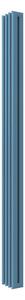 Calorifer decorativ colorat 165/2000 mm TOSCA 15 (include kit de instalare)-RAL 5024 TEXT