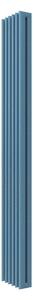 Calorifer decorativ colorat 255/1800 mm TOSCA 15 (include kit de instalare)-RAL 5024 TEXT