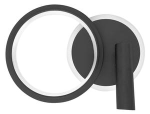 Spot LED de perete MONET LED/16W/230V, negru