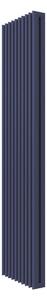 Calorifer decorativ colorat 435/1800 mm TOSCA 15 (include kit de instalare)-RAL 5003 SOFT TEXT