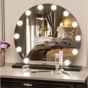 Oglindă LED dimabilă pentru machiaj Brilagi HOLLYWOOD LED/12W/230V 3000/4000/6500K