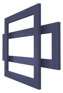 Calorifer decorativ colorat 900/600 mm COMBI (include kit de instalare)-RAL 5003 SOFT TEXT