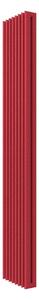 Calorifer decorativ colorat 345/2000 mm TOSCA 15 (include kit de instalare)-RAL 3018 TEXT