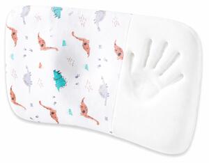 HUSA de schimb / Fata de perna pentru Perna ortopedica Baby nou nascuti 8-24 luni | Multicolora cu Dinozauri