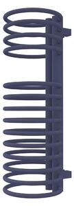Calorifer baie portprosop decorativ colorat 250/800 mm CIRCLE (include kit de instalare)-RAL 5003 SOFT TEXT