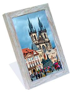 Ramă Praga pin antic 10 x 15 cm