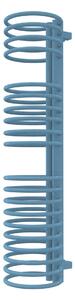 Calorifer baie portprosop decorativ colorat 250/1200 mm CIRCLE (include kit de instalare)-RAL 5024 TEXT