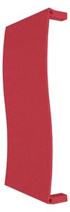 Calorifer decorativ colorat 400/850 mm WAVE (include kit de instalare)-RAL 3018 TEXT