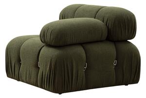 Canapea modulara Divine cu material textil de culoare verde 288/190x75cm