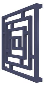 Calorifer decorativ colorat 690/690 mm BROC (include kit de instalare)-RAL 5003 SOFT TEXT