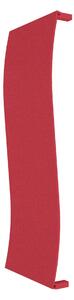 Calorifer decorativ colorat 520/1500 mm WAVE (include kit de instalare)-RAL 3018 TEXT