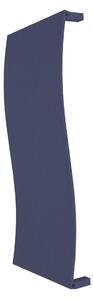 Calorifer decorativ colorat 520/1200 mm WAVE (include kit de instalare)-RAL 5003 SOFT TEXT