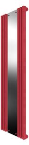 Calorifer decorativ colorat 535/1500 mm VERTICA D MIRROR (include kit de instalare)-RAL 3018 TEXT