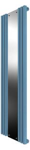 Calorifer decorativ colorat 535/1500 mm VERTICA D MIRROR (include kit de instalare)-RAL 5024 TEXT