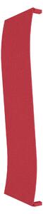 Calorifer decorativ colorat 520/1800 mm WAVE (include kit de instalare)-RAL 3018 TEXT