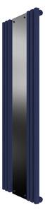 Calorifer decorativ colorat 535/1500 mm VERTICA D MIRROR (include kit de instalare)-RAL 5003 SOFT TEXT