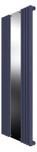 Calorifer decorativ colorat 625/1500 mm VERTICA D MIRROR (include kit de instalare)-RAL 5003 SOFT TEXT