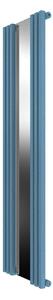 Calorifer decorativ colorat 535/1800 mm VERTICA D MIRROR (include kit de instalare)-RAL 5024 TEXT