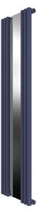Calorifer decorativ colorat 535/1800 mm VERTICA D MIRROR (include kit de instalare)-RAL 5003 SOFT TEXT