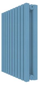 Calorifer decorativ colorat 445/600 mm VERTICA D BI (include kit de instalare)-RAL 5024 TEXT