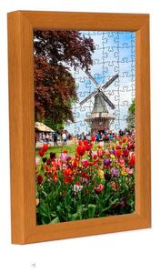 Amsterdam ramă puzzle galben