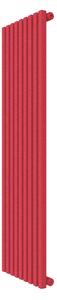 Calorifer decorativ colorat 445/1500 mm VERTICA D (include kit de instalare)-RAL 3018 TEXT