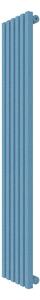 Calorifer decorativ colorat 265/1500 mm VERTICA D (include kit de instalare)-RAL 5024 TEXT
