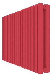 Calorifer decorativ colorat 815/600 mm VERTICA D BI (include kit de instalare)-RAL 3018 TEXT