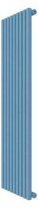 Calorifer decorativ colorat 445/1500 mm VERTICA D (include kit de instalare)-RAL 5024 TEXT