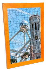 Bruxelles ramă puzzle narancs