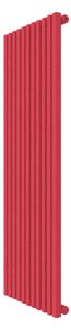Calorifer decorativ colorat 535/1500 mm VERTICA D (include kit de instalare)-RAL 3018 TEXT