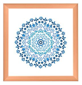 Nairobi ramă pătrată mandala natur