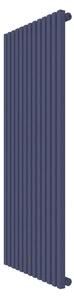 Calorifer decorativ colorat 625/1500 mm VERTICA D (include kit de instalare)-RAL 5003 SOFT TEXT