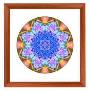 Nairobi ramă mandala marou deschis