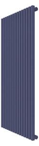 Calorifer decorativ colorat 715/1500 mm VERTICA D (include kit de instalare)-RAL 5003 SOFT TEXT
