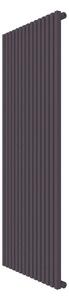 Calorifer decorativ colorat 715/1800 mm VERTICA D (include kit de instalare)-RAL 4007 TEXT