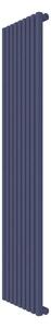 Calorifer decorativ colorat 445/1800 mm VERTICA D (include kit de instalare)-RAL 5003 SOFT TEXT