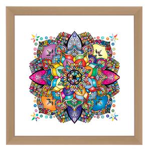 Viena ramă mandala natur