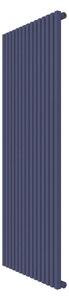 Calorifer decorativ colorat 715/1800 mm VERTICA D (include kit de instalare)-RAL 5003 SOFT TEXT