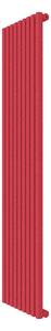 Calorifer decorativ colorat 445/1800 mm VERTICA D (include kit de instalare)-RAL 3018 TEXT