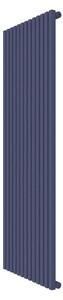 Calorifer decorativ colorat 625/1800 mm VERTICA D (include kit de instalare)-RAL 5003 SOFT TEXT