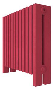 Calorifer decorativ colorat 600/600 mm VESTA (include kit de instalare)-RAL 3018 TEXT